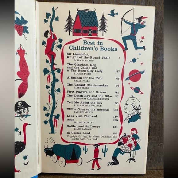 VINTAGE Best in Children’s Books 1959 - Fairy Tale Collector Book - Picture 6 of 11